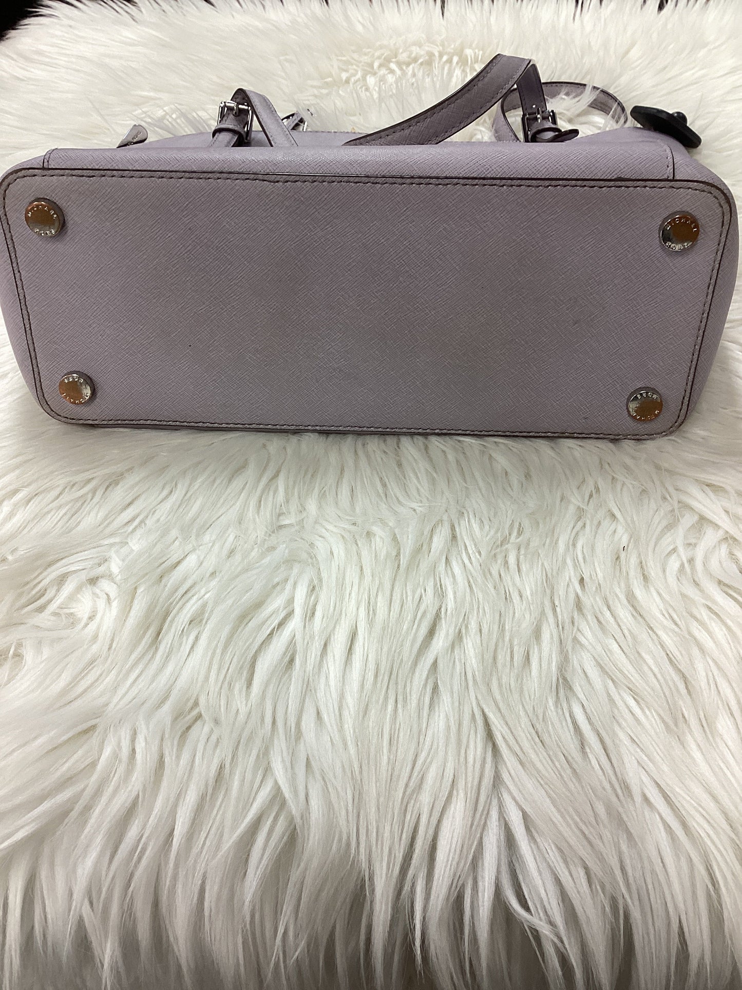 Handbag Designer By Michael Kors In Grey, Size:Large
