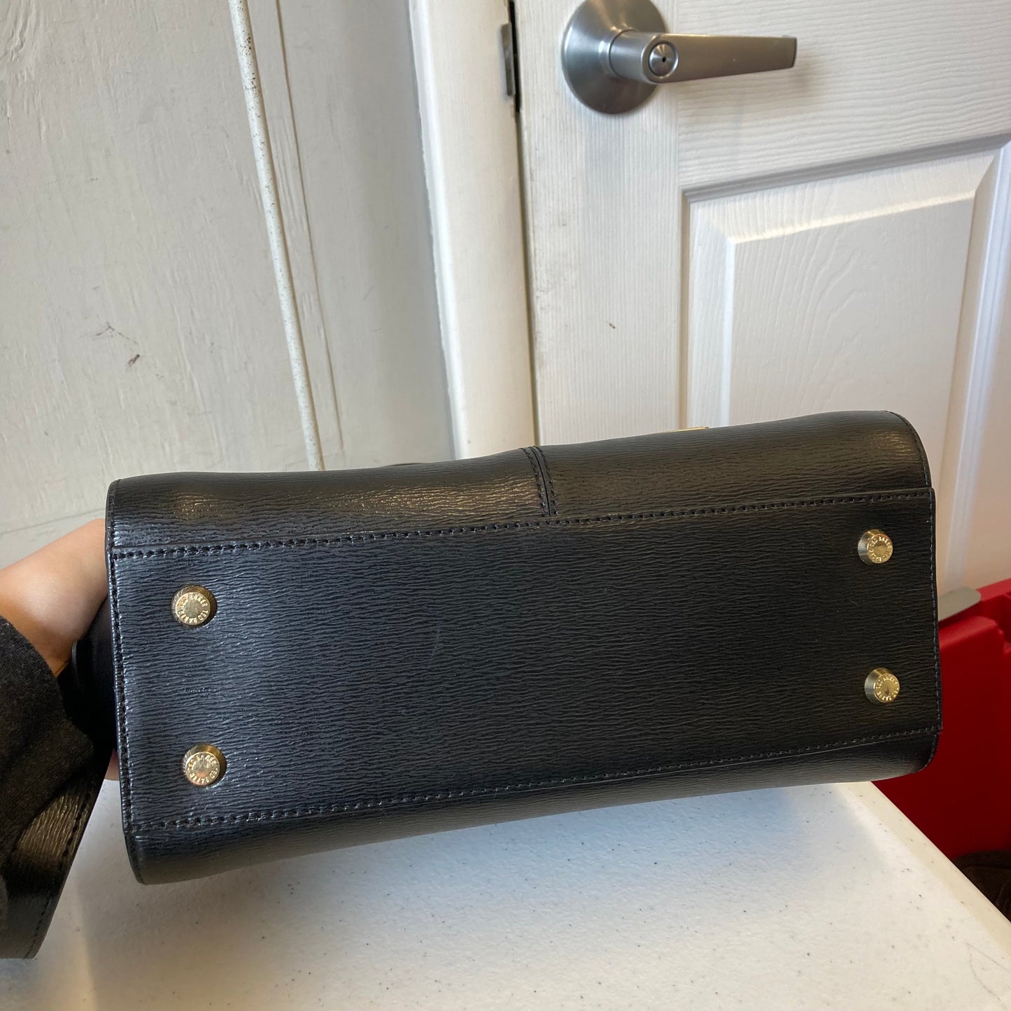 Handbag By Ted Baker In Black, Size:Medium