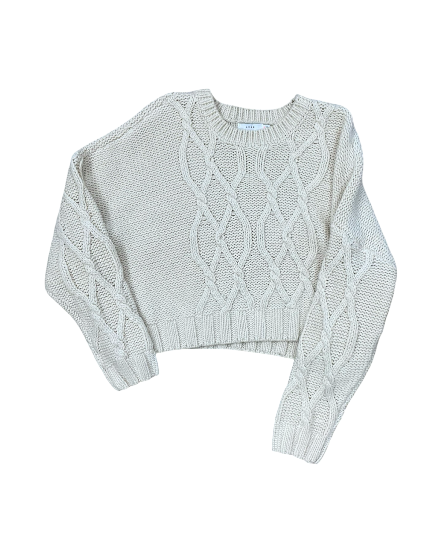 Sweater By Lush In Cream, Size:S