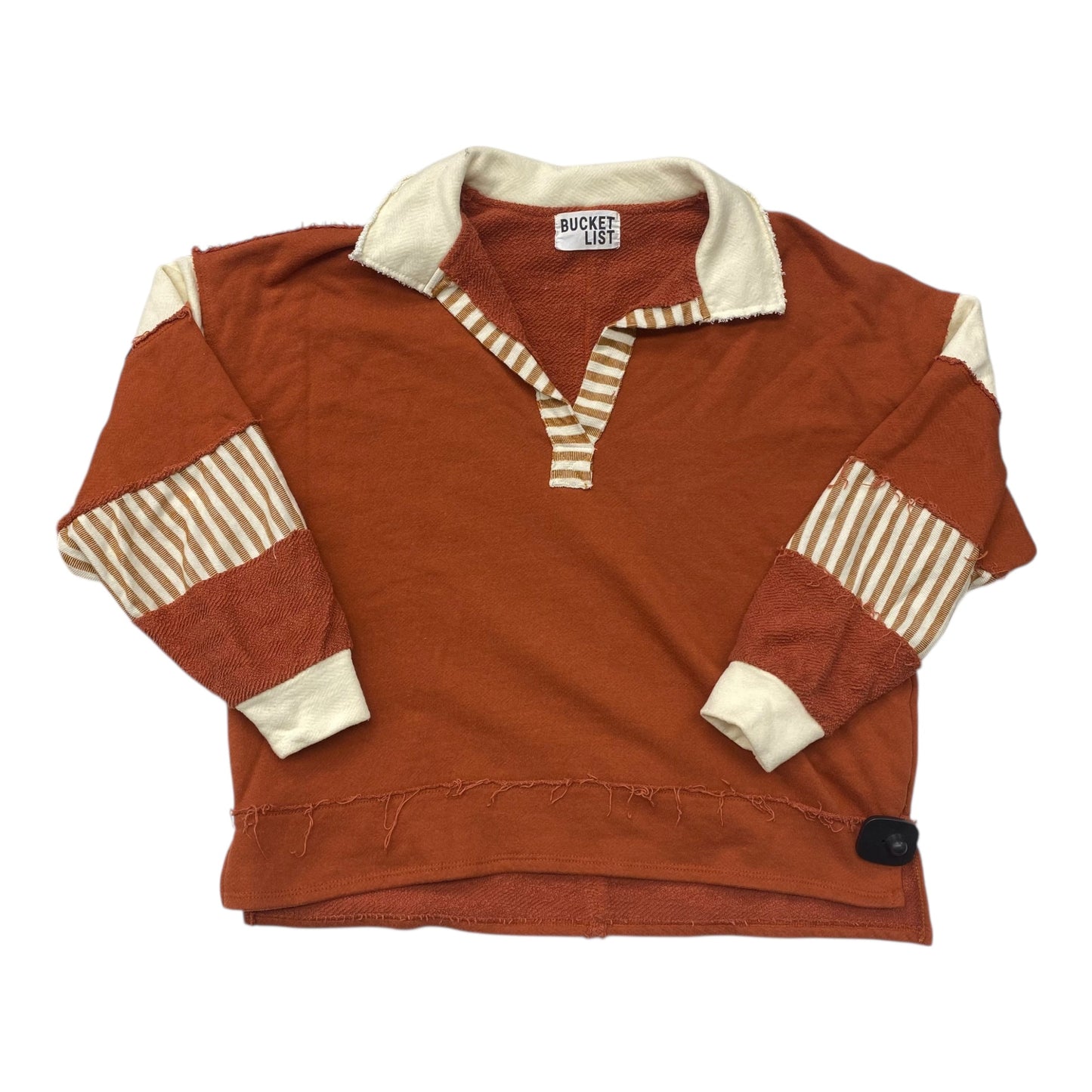 Top Ls By Bucketlist In Orange, Size:M