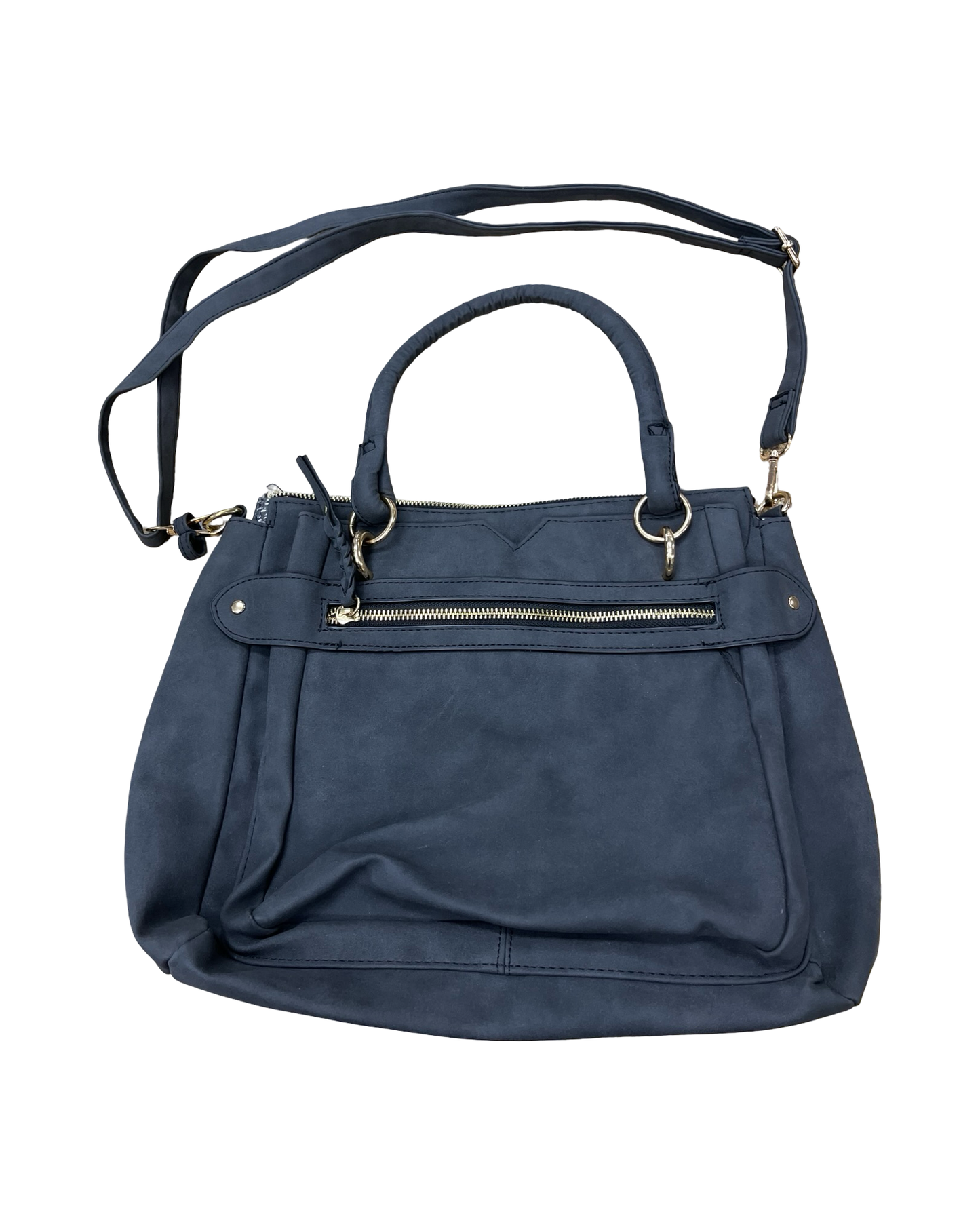 Crossbody By Clothes Mentor In Grey, Size:Medium