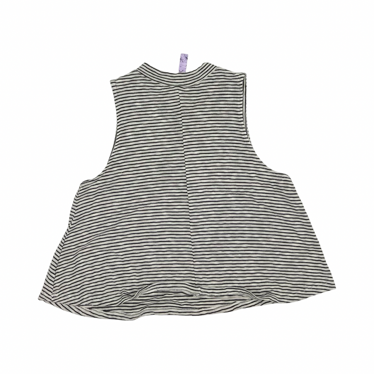 Top Sleeveless By Alya In Black & Cream, Size:L