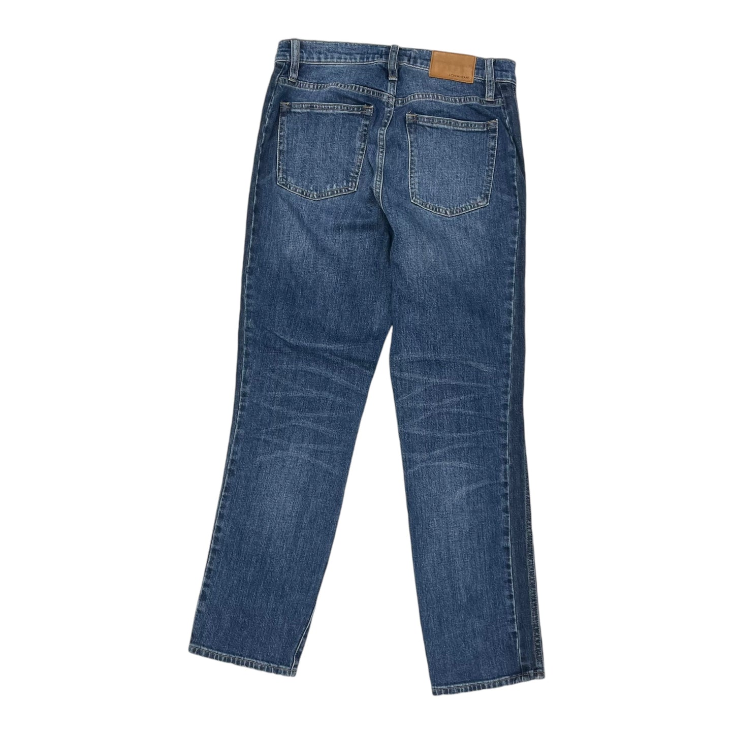 Jeans Straight By J. Crew In Blue Denim, Size:6