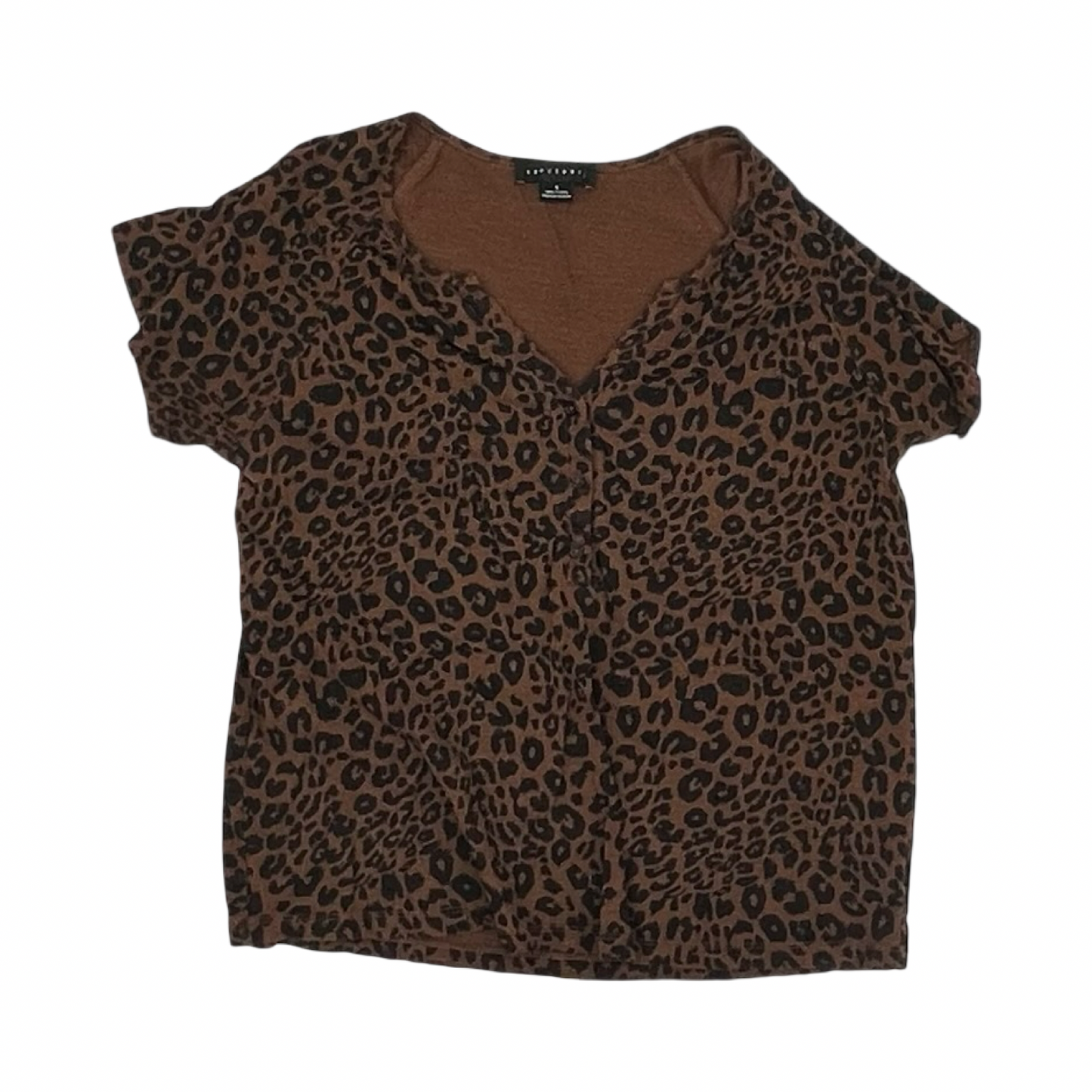 Top Ss By Sanctuary In Animal Print, Size:S