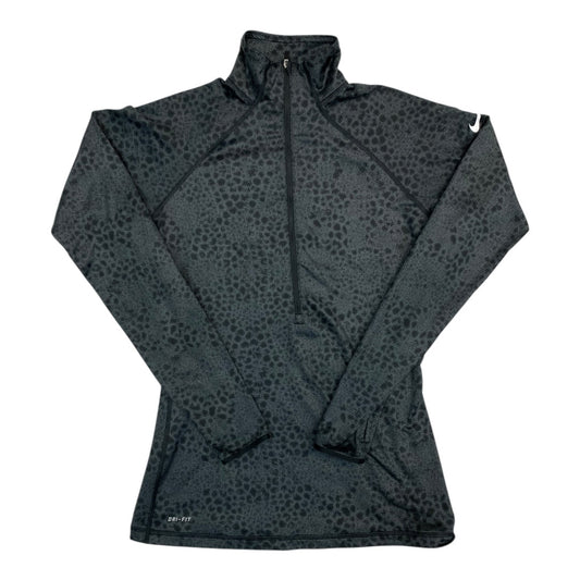 Athletic Jacket By Nike In Grey, Size:M