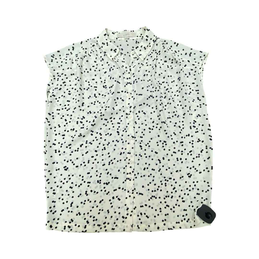 Top Ss By Loft In Polkadot Pattern, Size:Xs