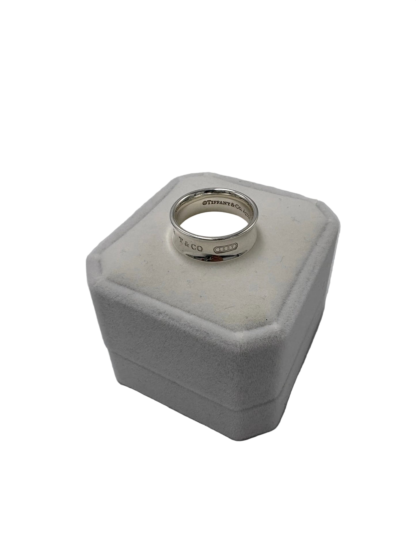 Tiffany & Company 1837 T & Co. 925 Luxury Ring, Size: 6