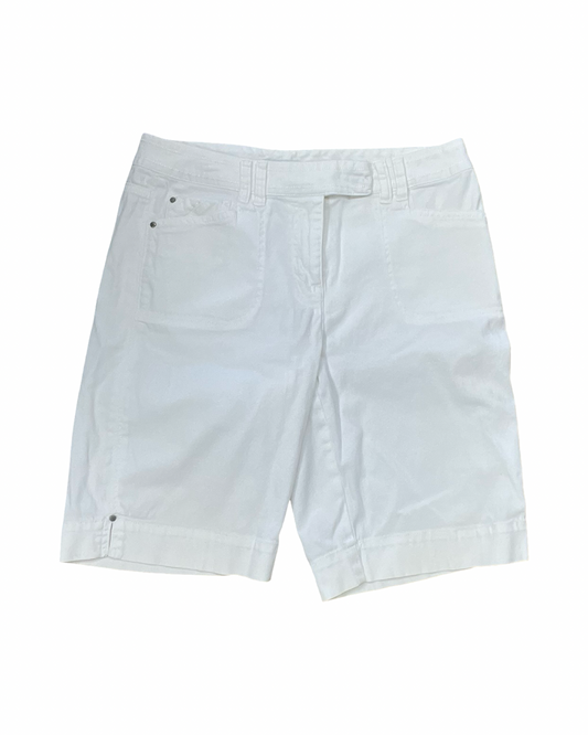 Shorts By Dressbarn In White, Size:10