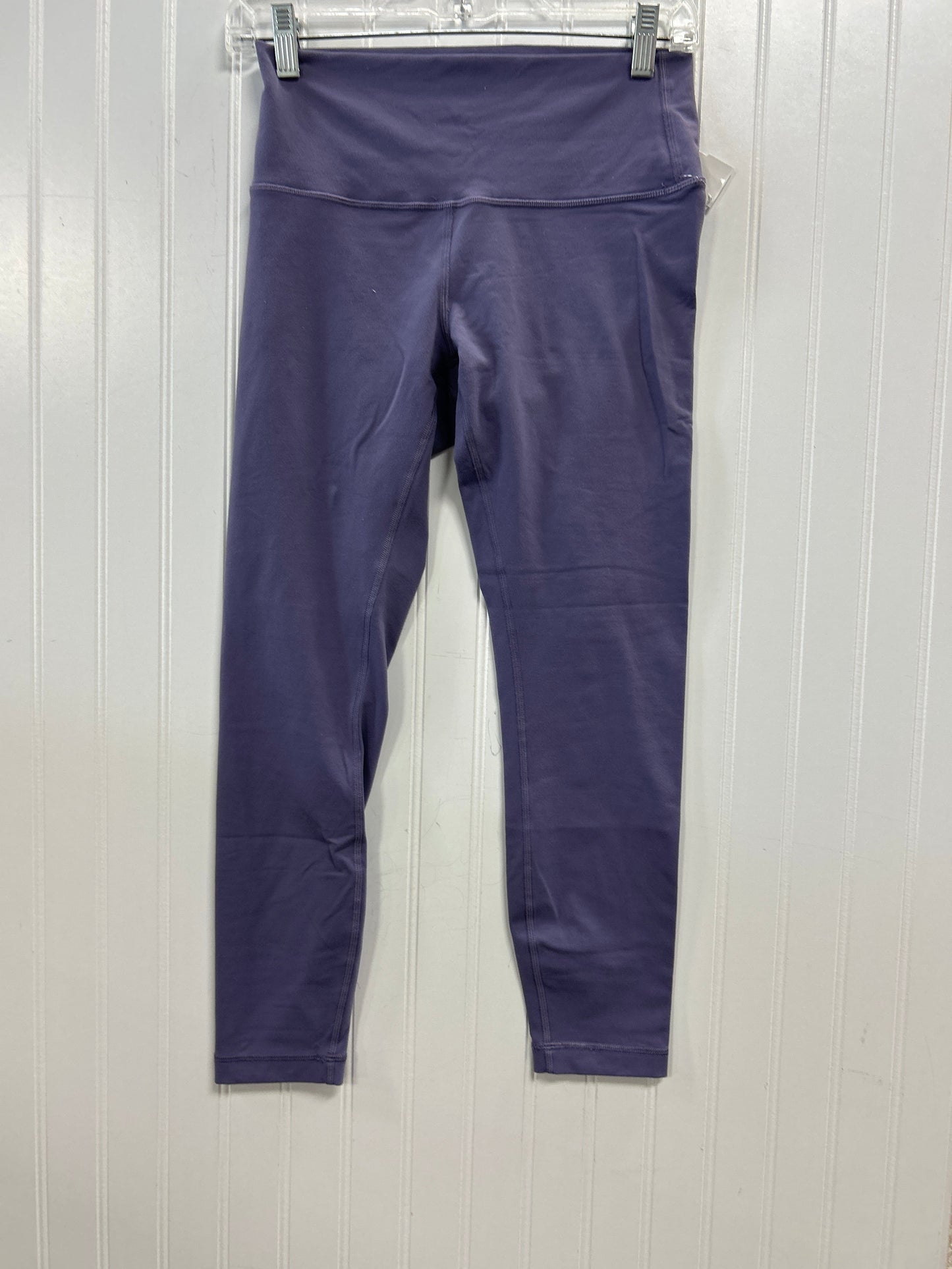 Athletic Leggings By Lululemon In Purple, Size:8