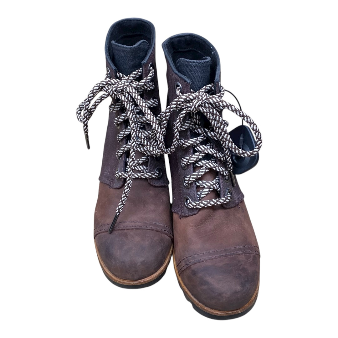 Boots Designer By Sorel In Brown, Size:7.5