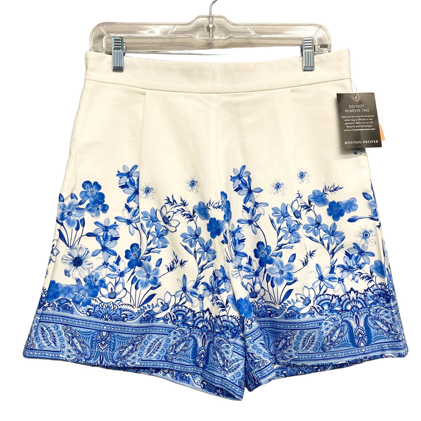 Shorts By Boston Proper In Floral Print, Size:10