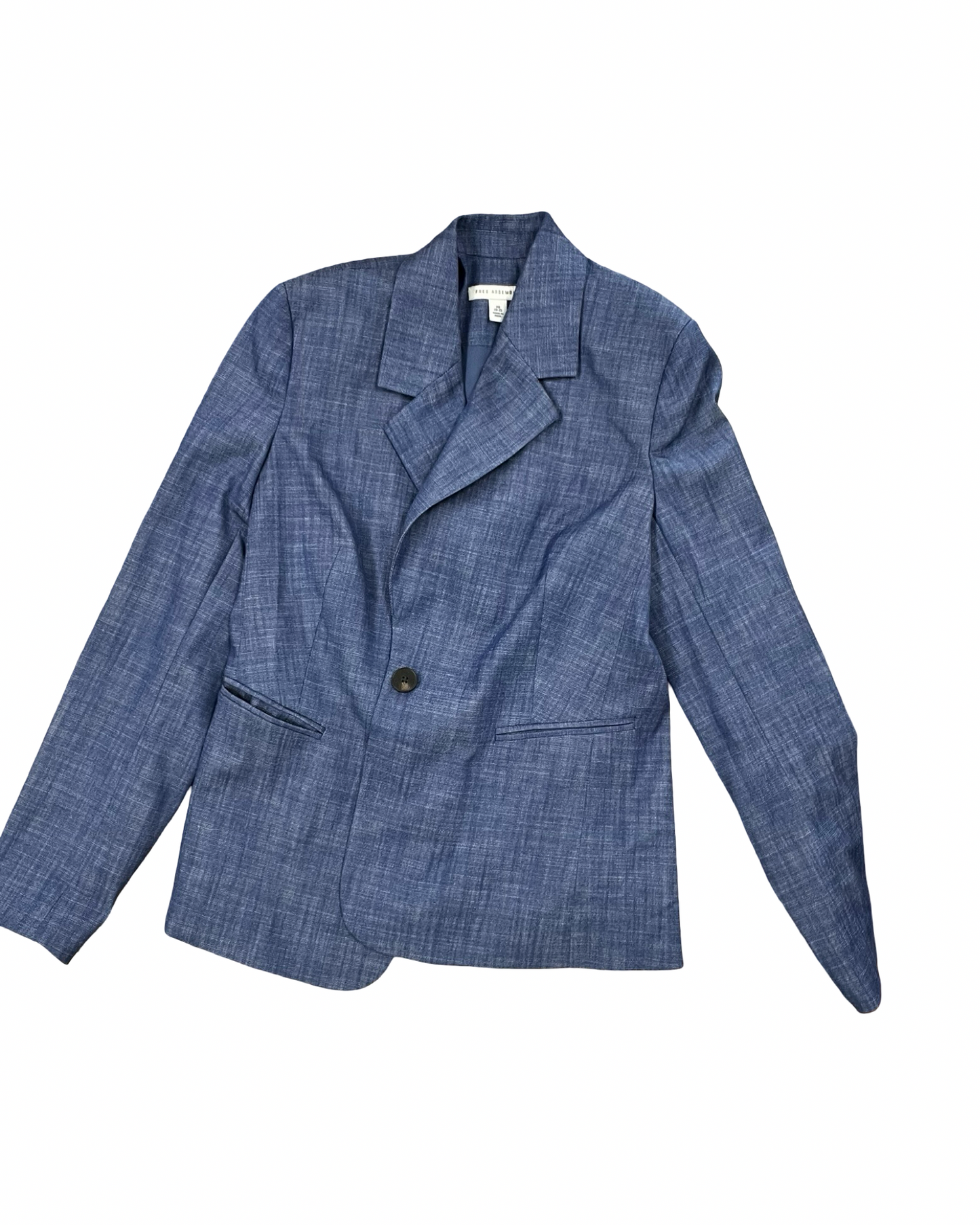 Blazer By Free Assembly In Blue, Size:Xs