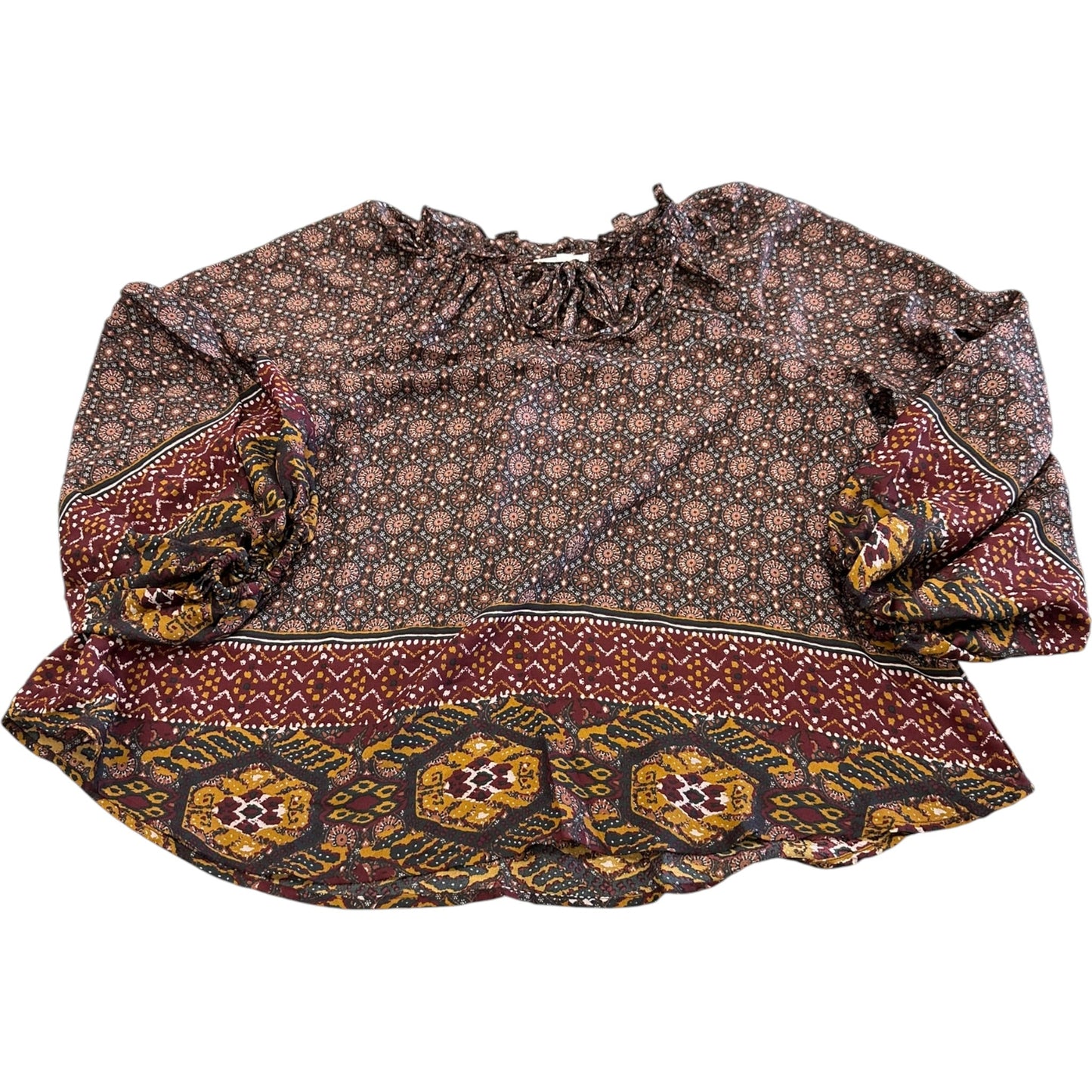 Top Ls By Blu Pepper In Orange, Size:S