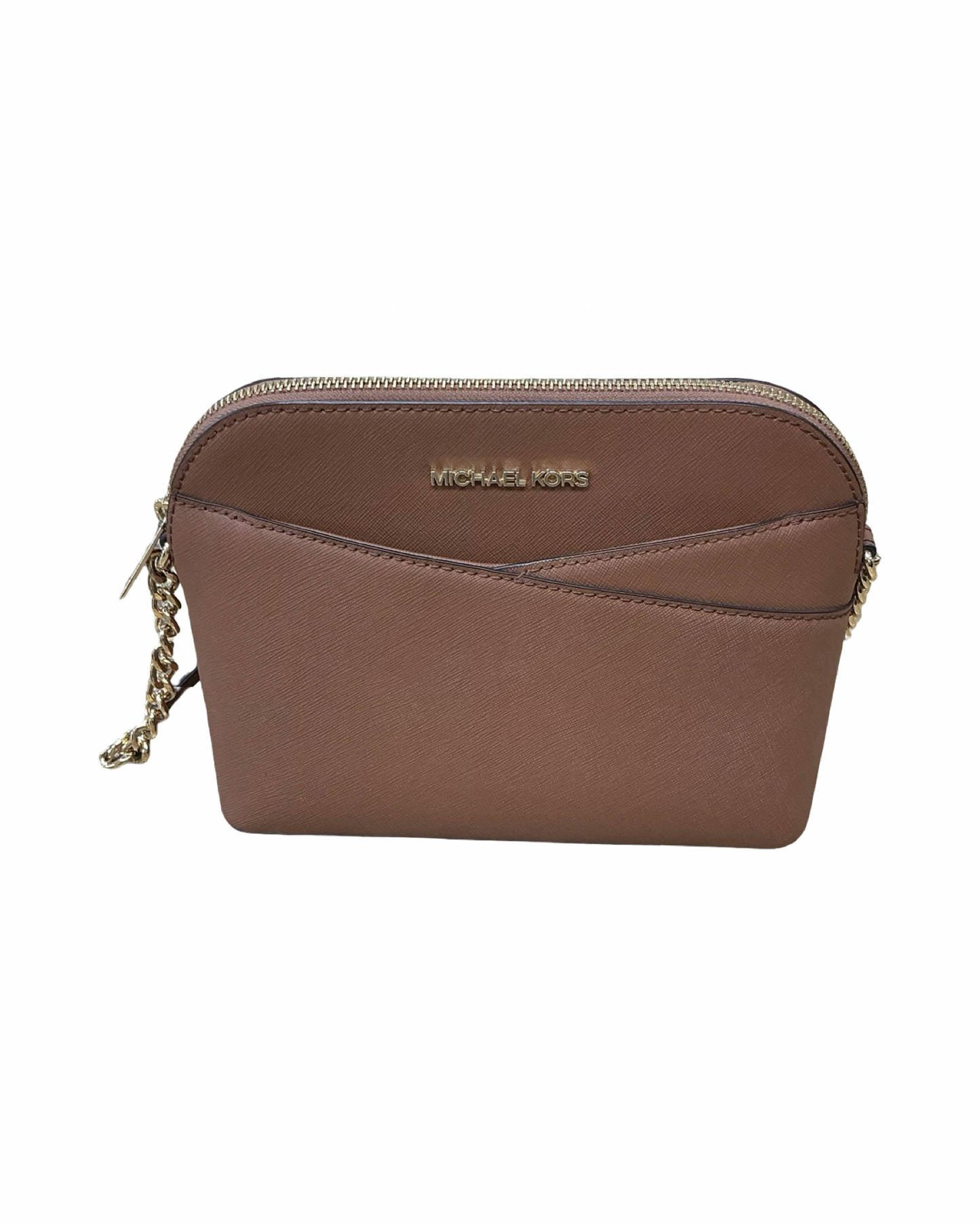 Crossbody Designer By Michael Kors In Brown, Size:Small