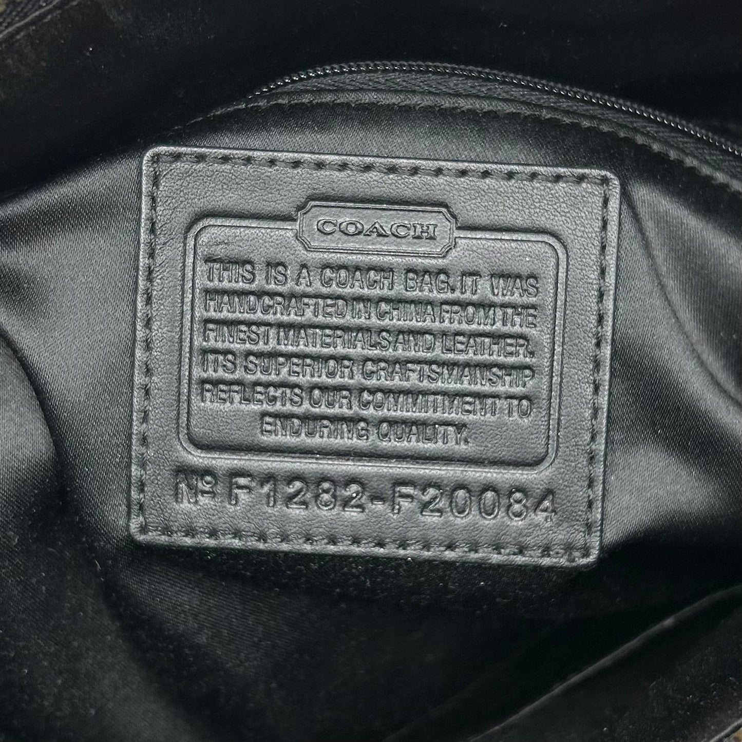 Handbag Designer By Coach, Size: Medium