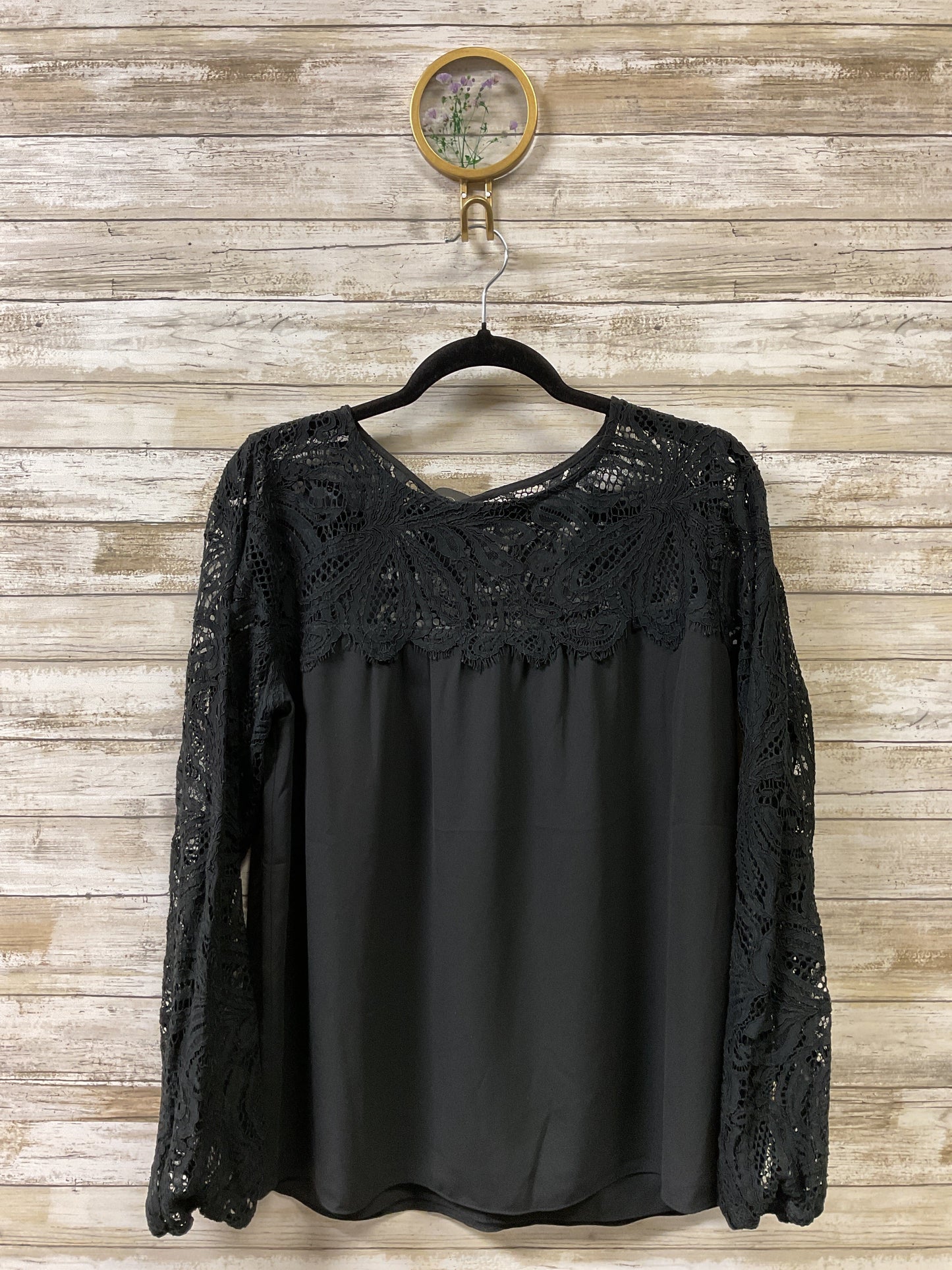Top Ls Designer By Lilly Pulitzer In Black, Size:M