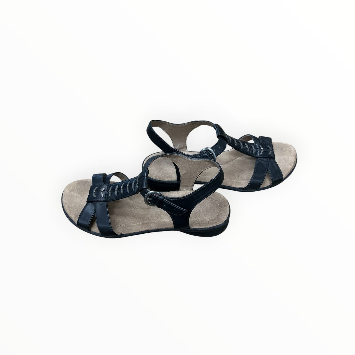 Sandals Flats By Naturalizer In Black, Size:7