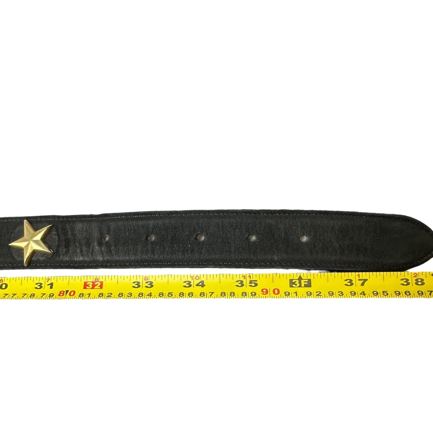 Star Studded Leather Accent Belt By Joan And David, Size: Large