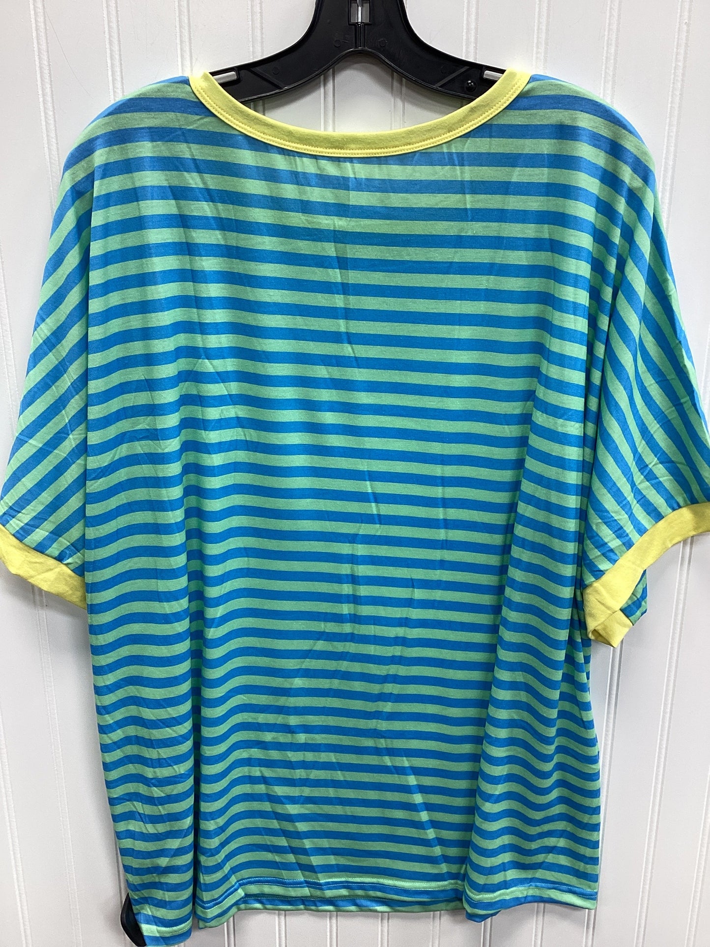 Top Ss By Clothes Mentor In Blue, Size:Xl
