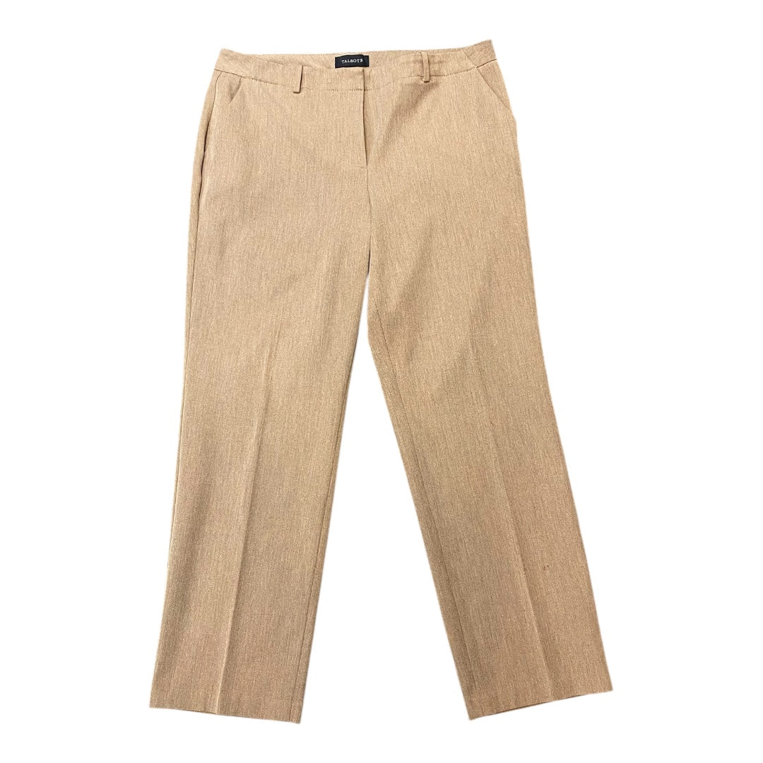 Pants Dress By Talbots In Tan, Size:16