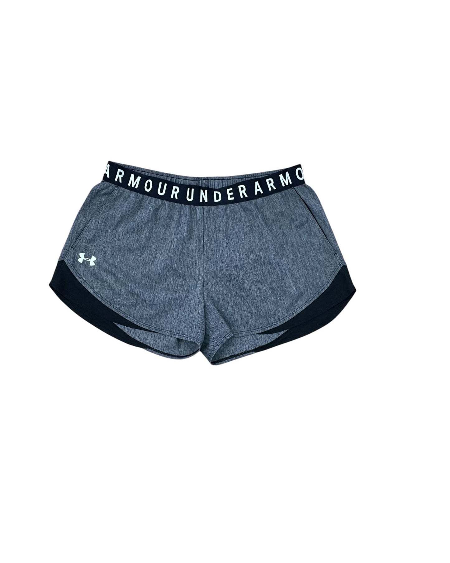 Athletic Shorts By Under Armour In Grey, Size:L