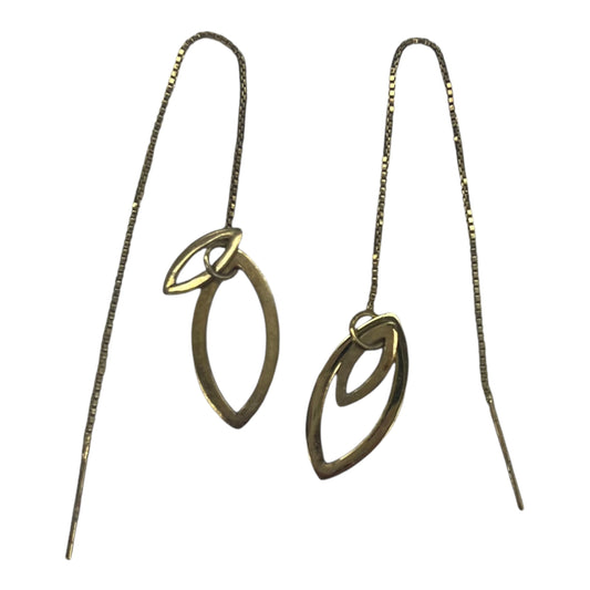 Earrings Dangle/Drop By Clothes Mentor In Gold