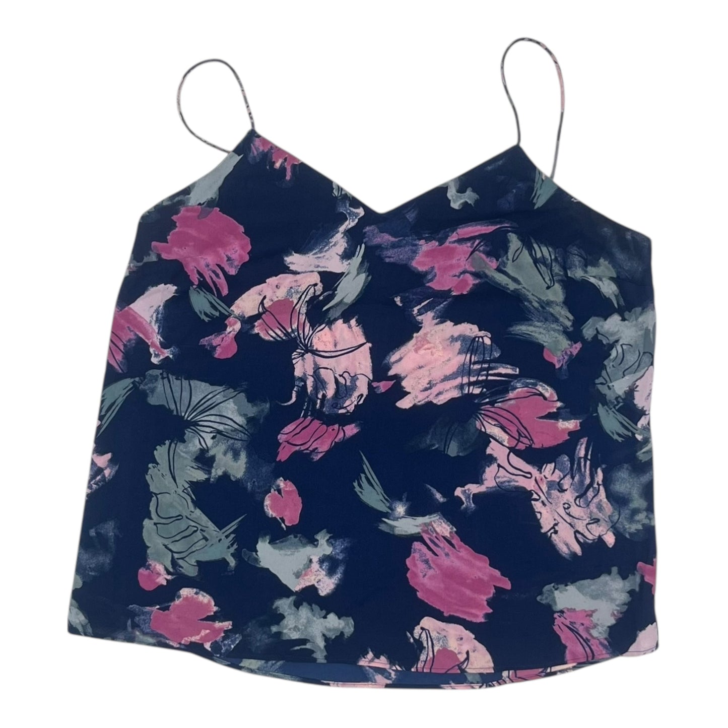 Blouse Sleeveless By Nine West In Blue, Size:M