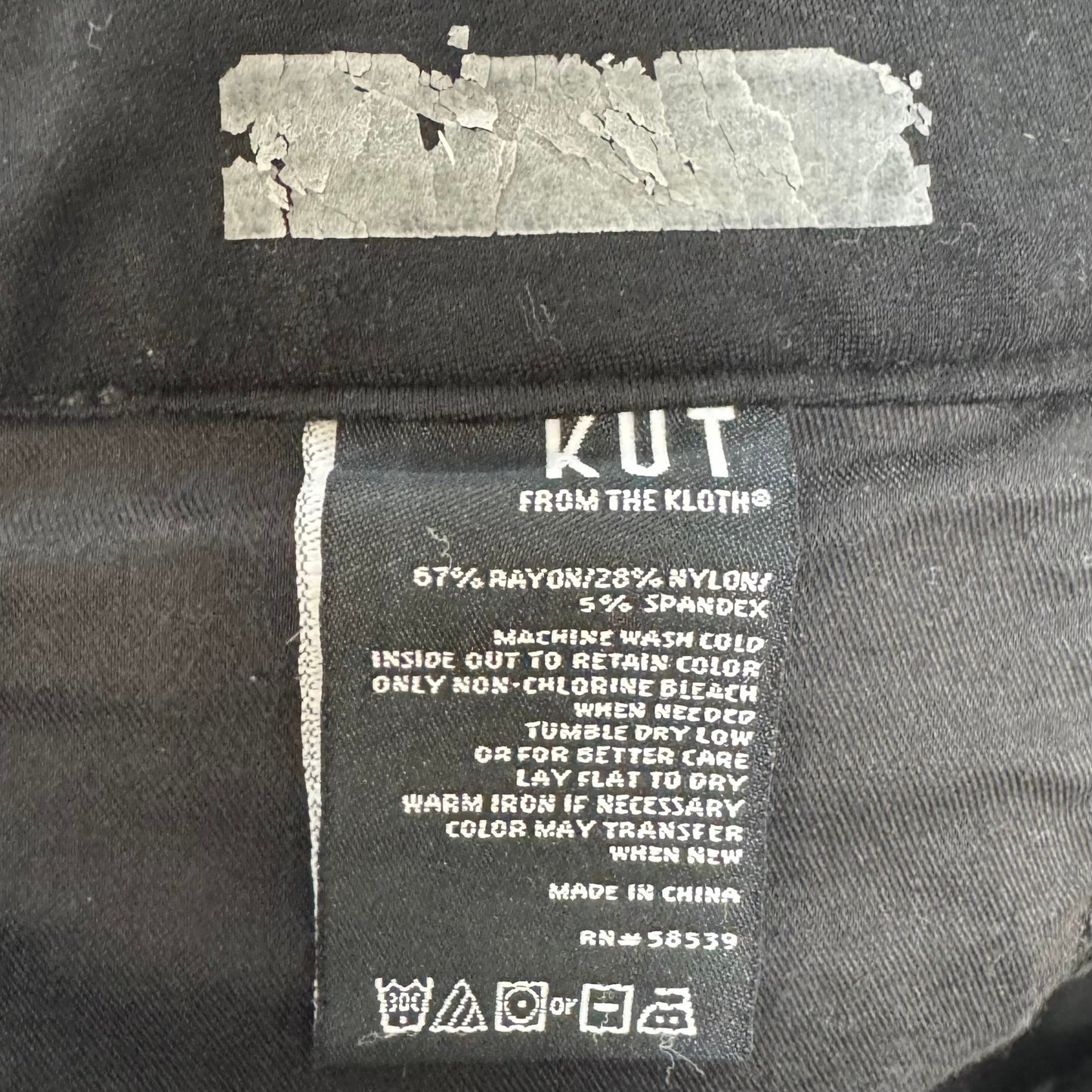 Pants Leggings By Kut In Black, Size: 8