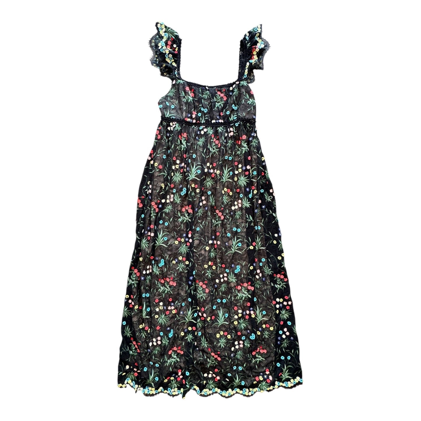 Dress Designer By Alice + Olivia In Multi, Size:L