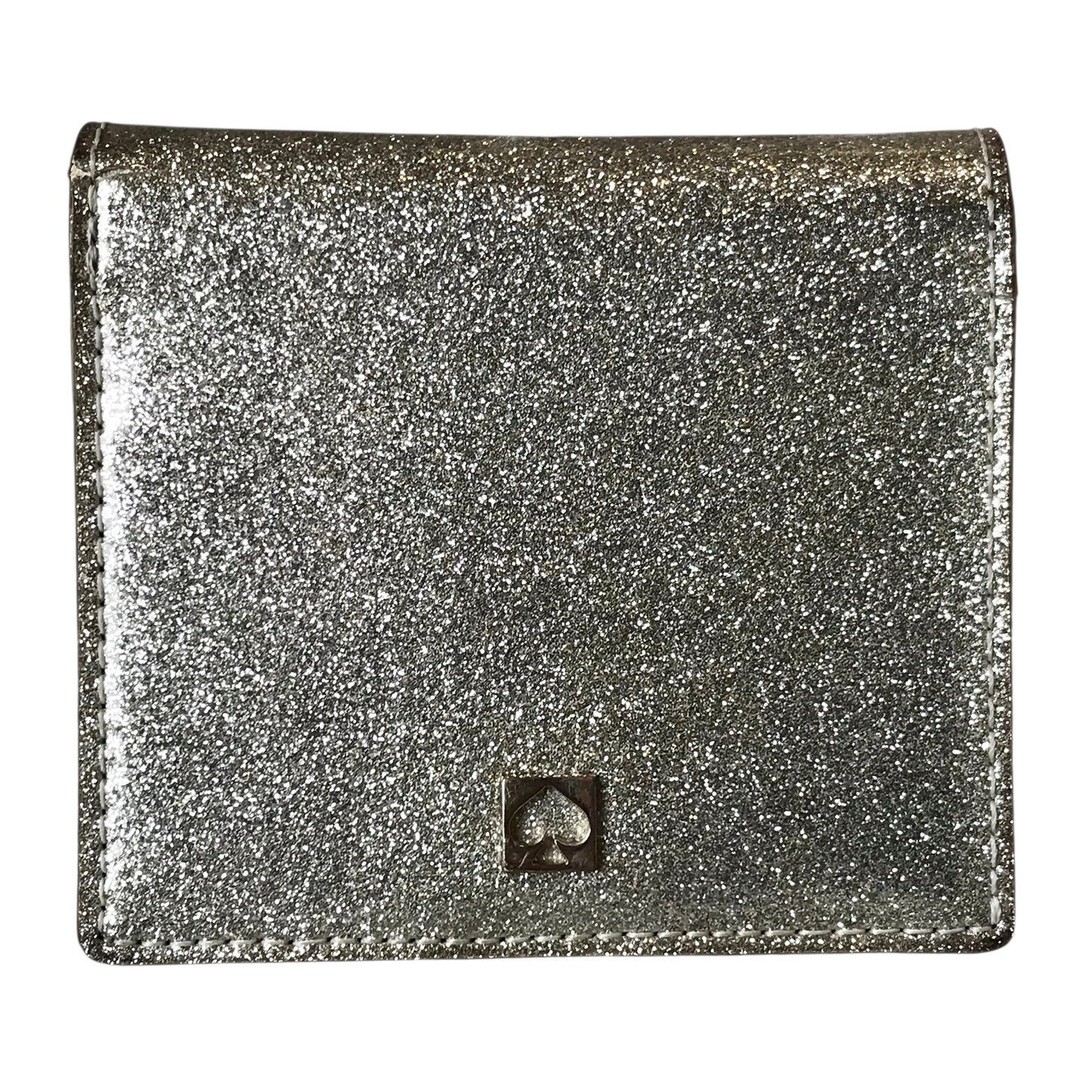Wallet Designer By Kate Spade In Silver, Size:Small