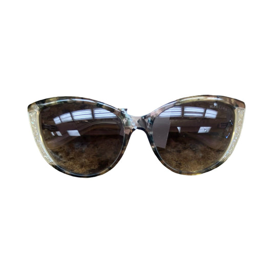 Sunglasses Designer By Marciano In Brown, Size: