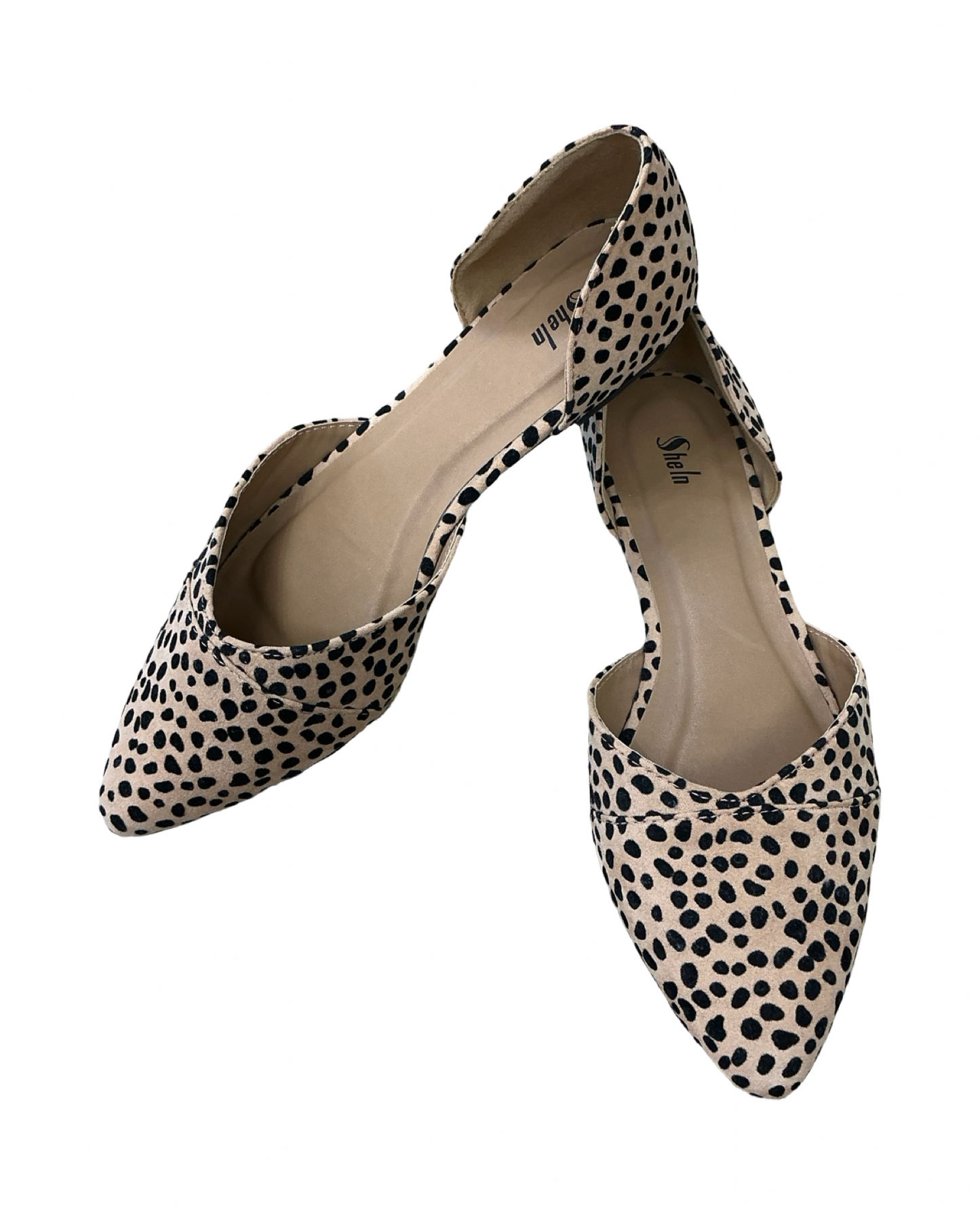 Shoes Flats By Clothes Mentor In Animal Print, Size:8.5