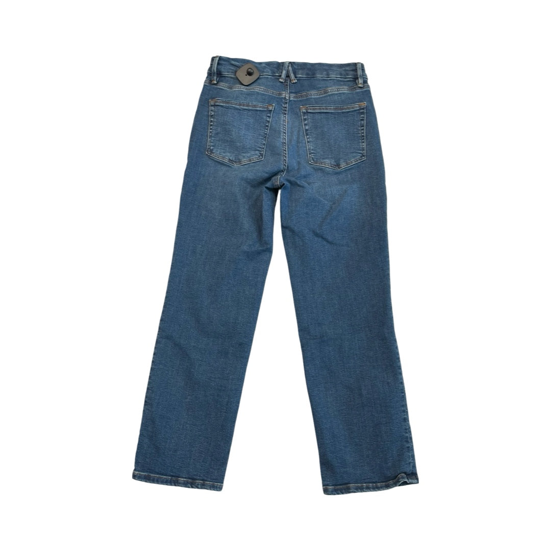 Jeans Straight By Good American In Blue Denim, Size:6