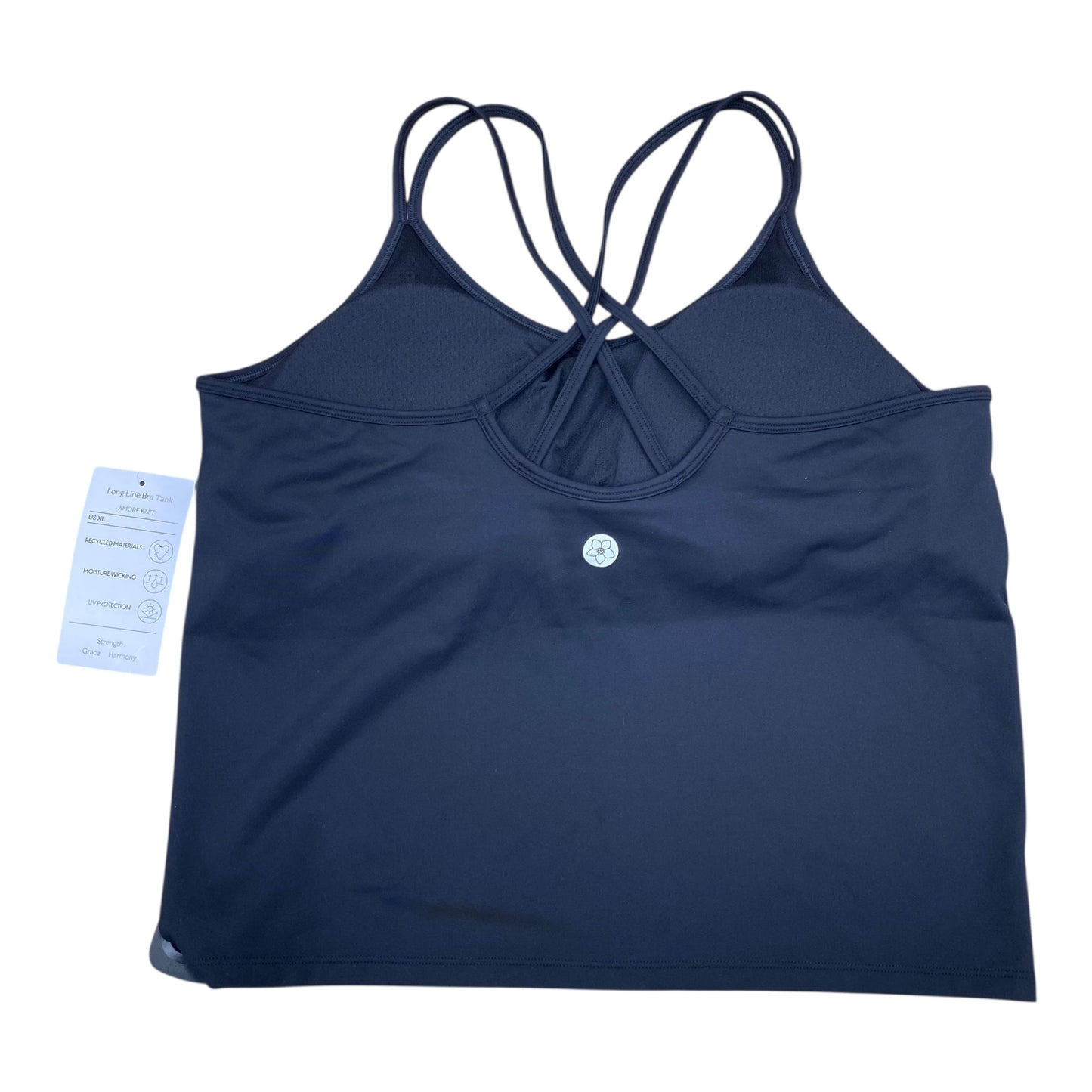 Athletic Bra By Isabella In Black, Size:Xl