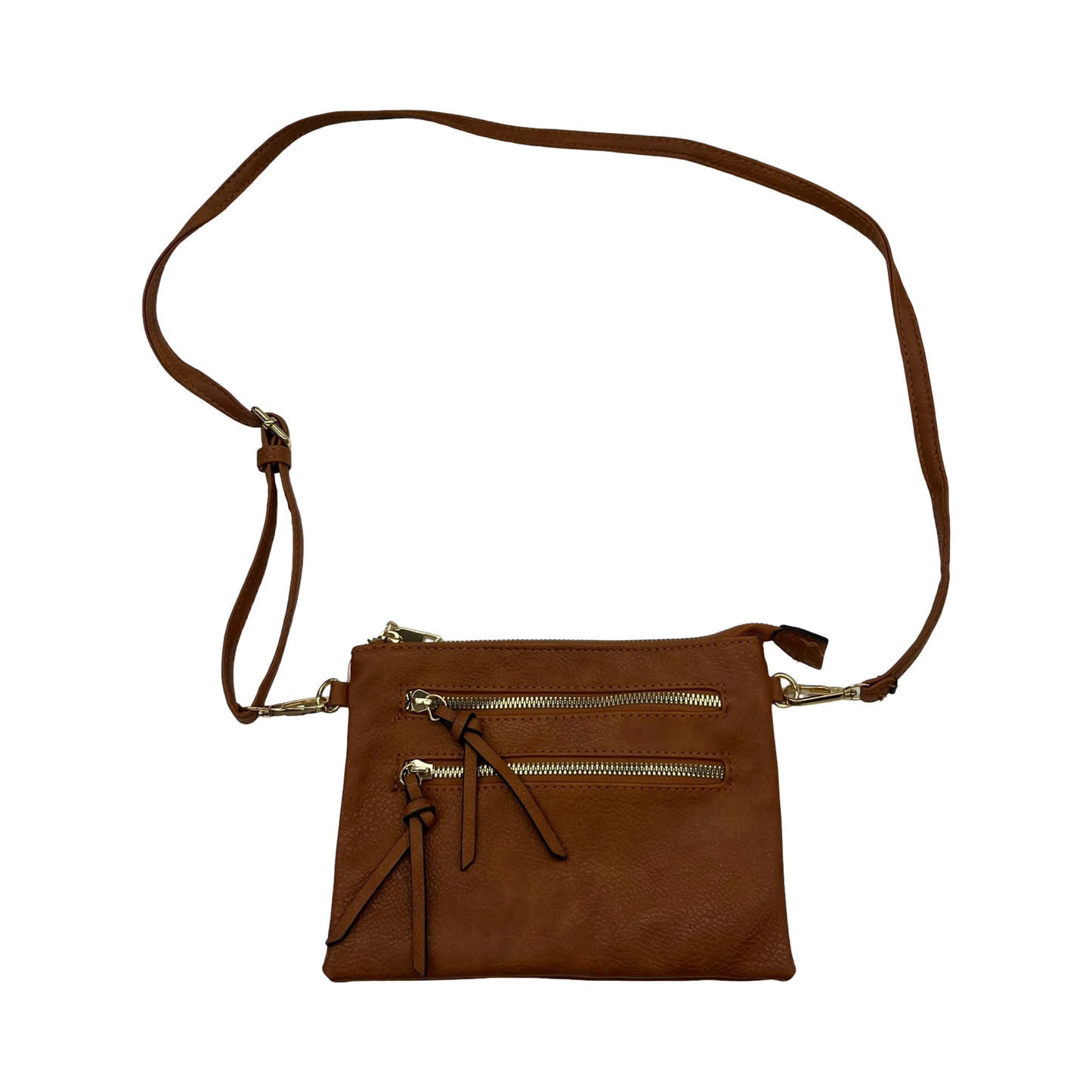 Crossbody By Clothes Mentor In Tan, Size:Small