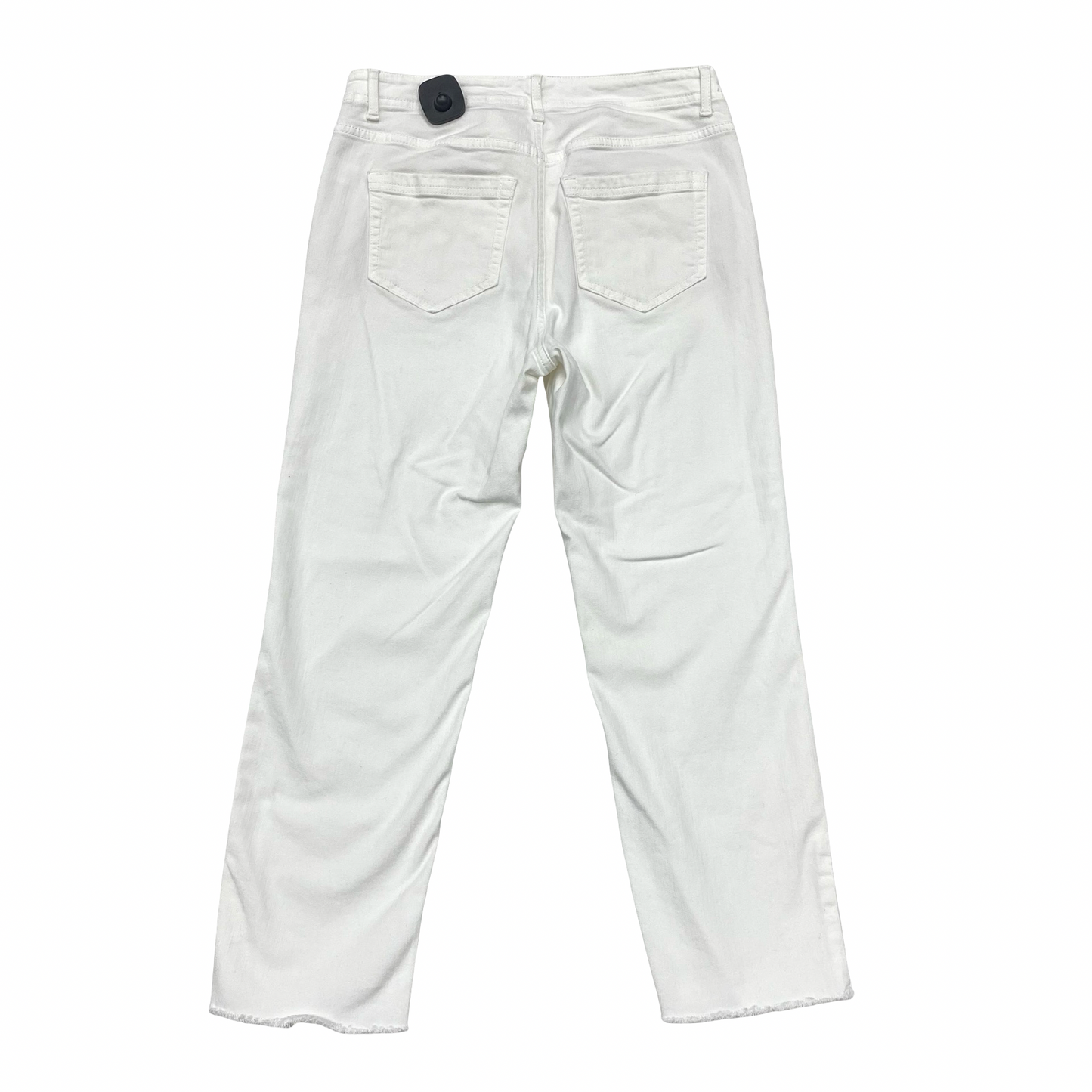 Jeans Straight By J. Jill In White, Size:4