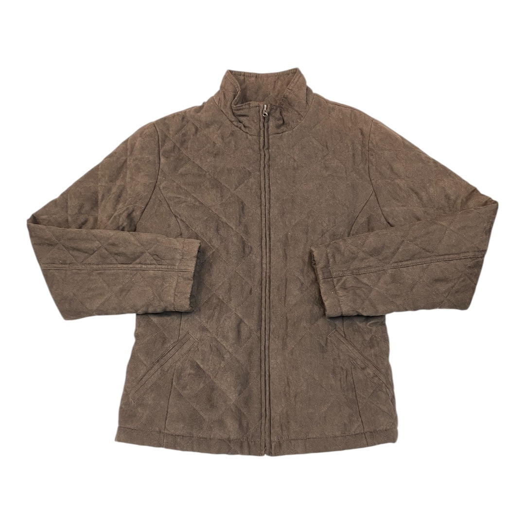 Coat Other By Croft And Barrow In Brown, Size:M