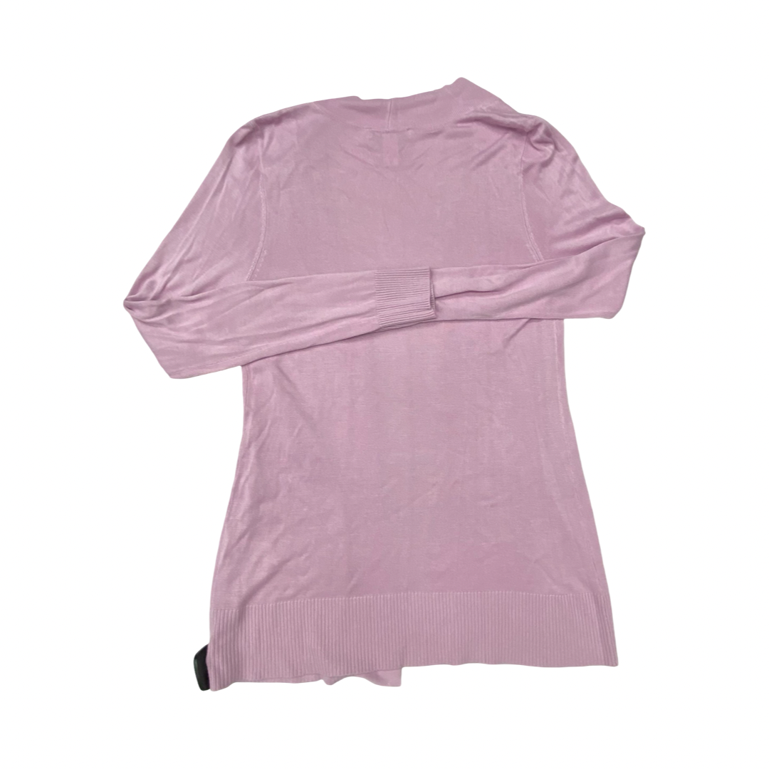 Sweater Cardigan By White House Black Market In Pink, Size:M