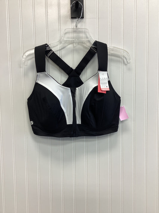 Athletic Bra By Livi Active In Black, Size:1X