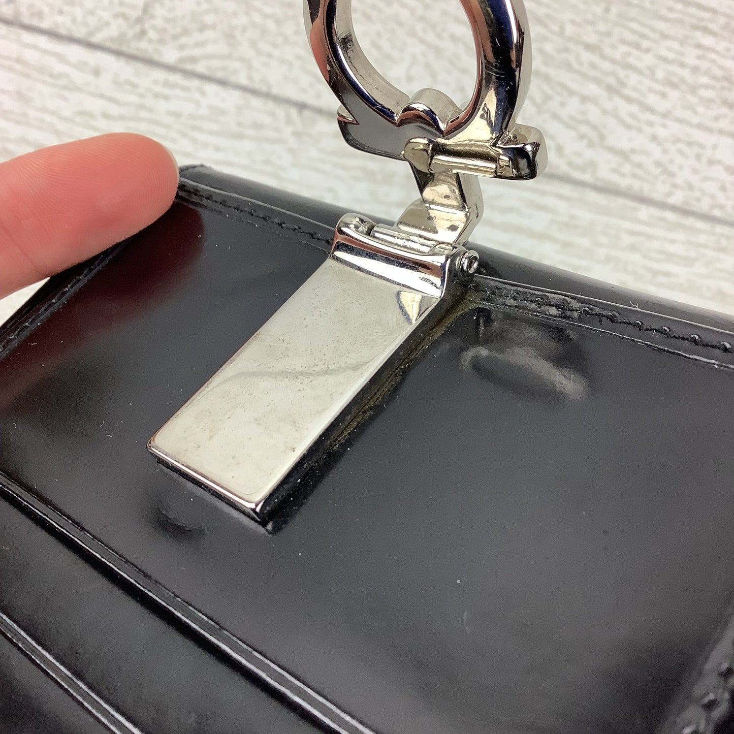 Wallet Luxury Designer By Ferragamo, Size: Small