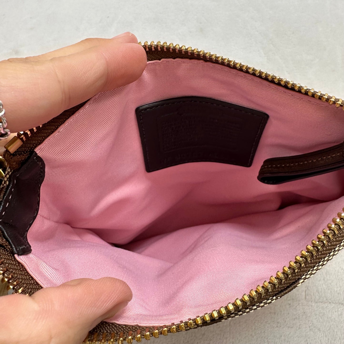 Crossbody Designer By Coach, Size: Small