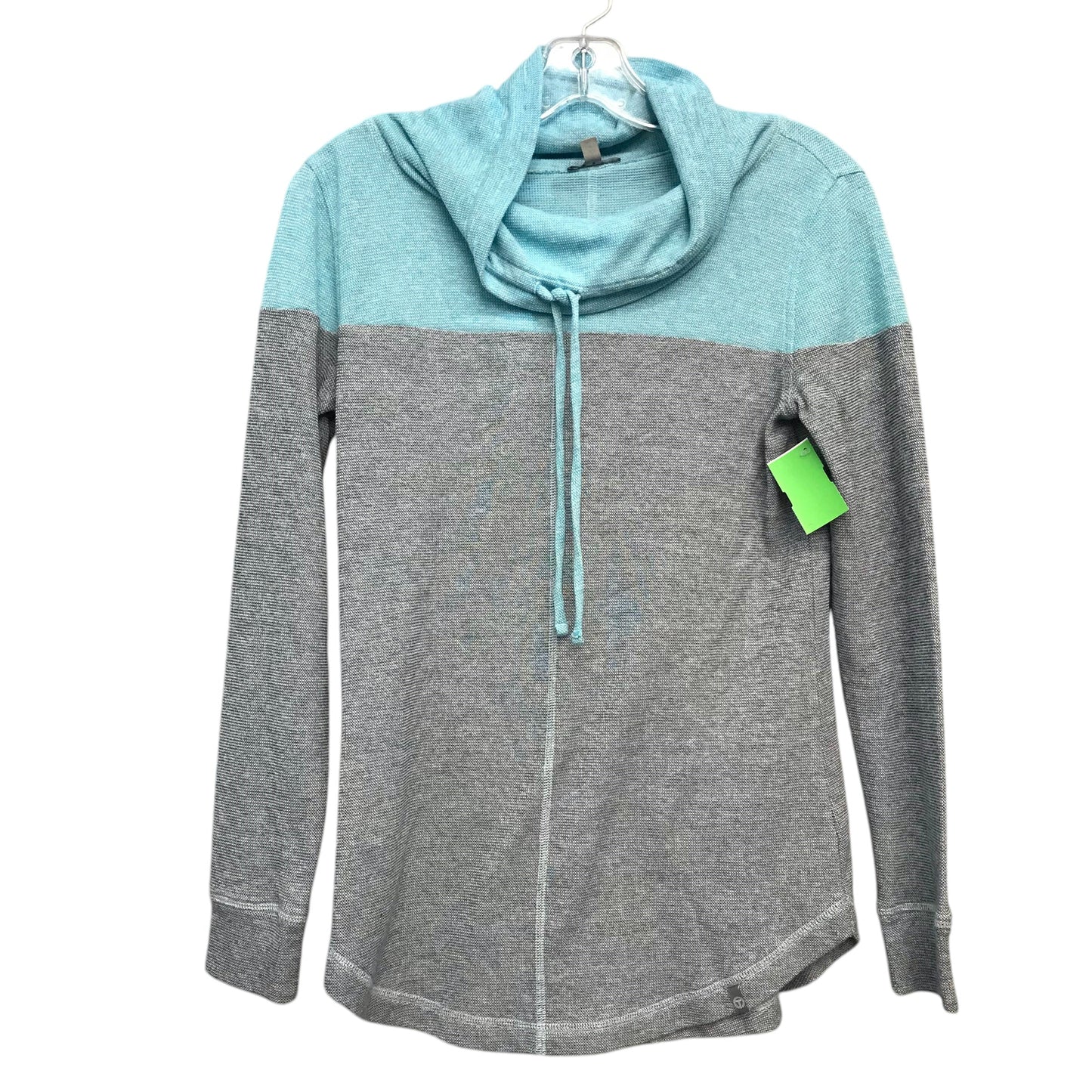 Sweatshirt Collar By Talbots In Teal, Size:Xs