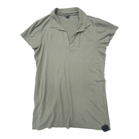 Dress Casual Short By Eddie Bauer In Green, Size:L