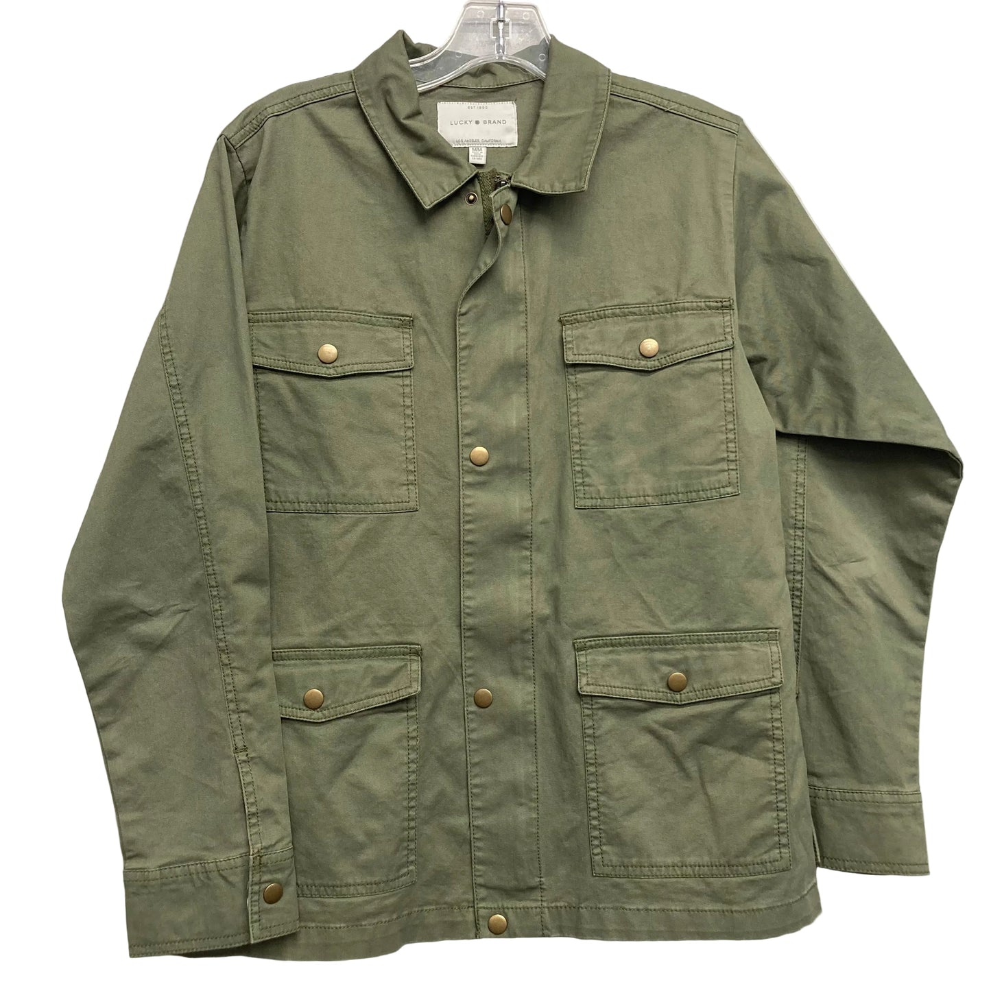 Jacket Other By Lucky Brand In Green, Size:M