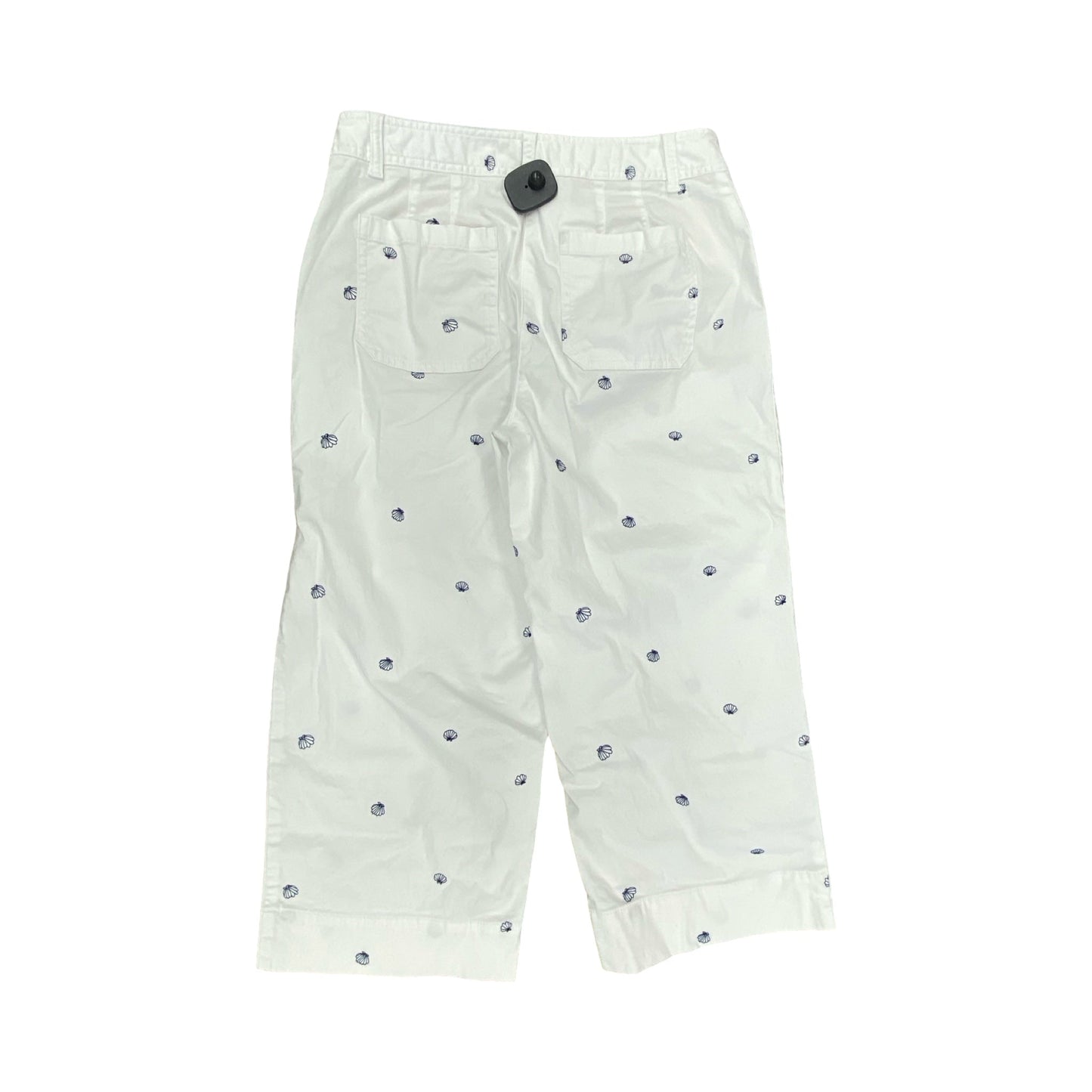 Pants Cropped By Talbots In Blue & White, Size:6P