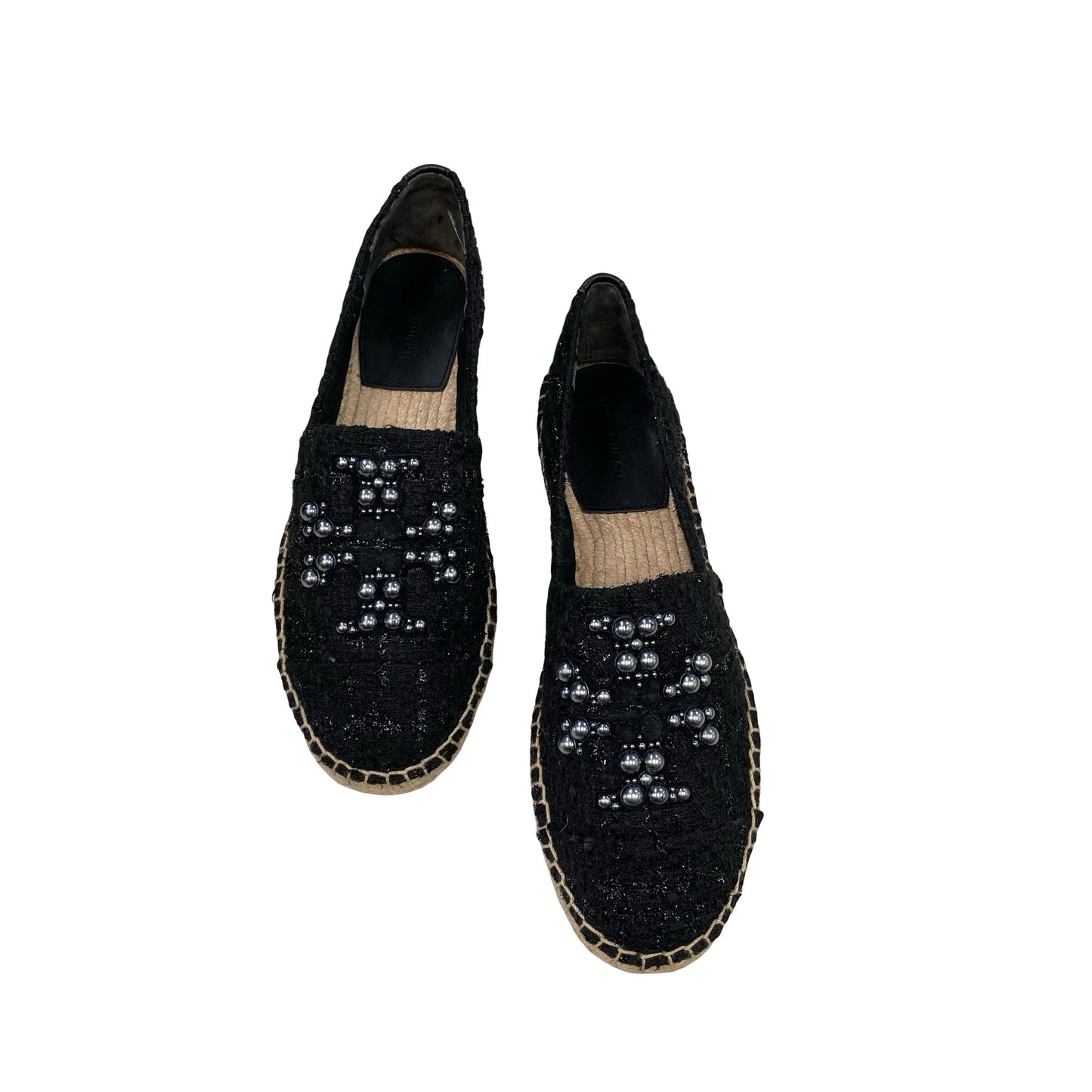 Shoes Designer By Tory Burch In Black, Size:7.5