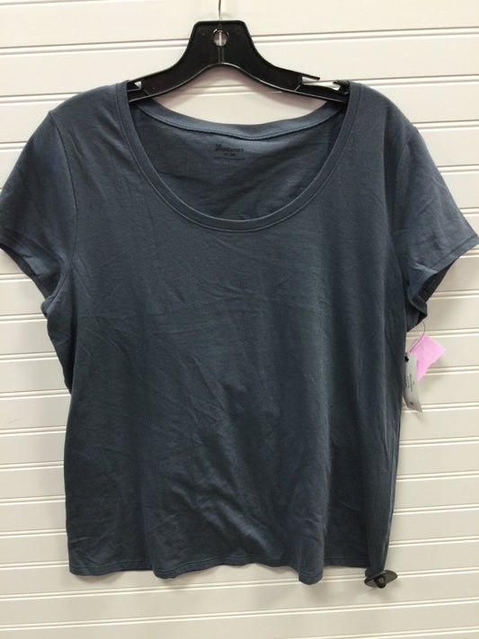 Top Ss Basic By No Boundaries In Grey, Size:L