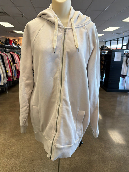 Athletic Jacket By Vuori In Grey, Size:L