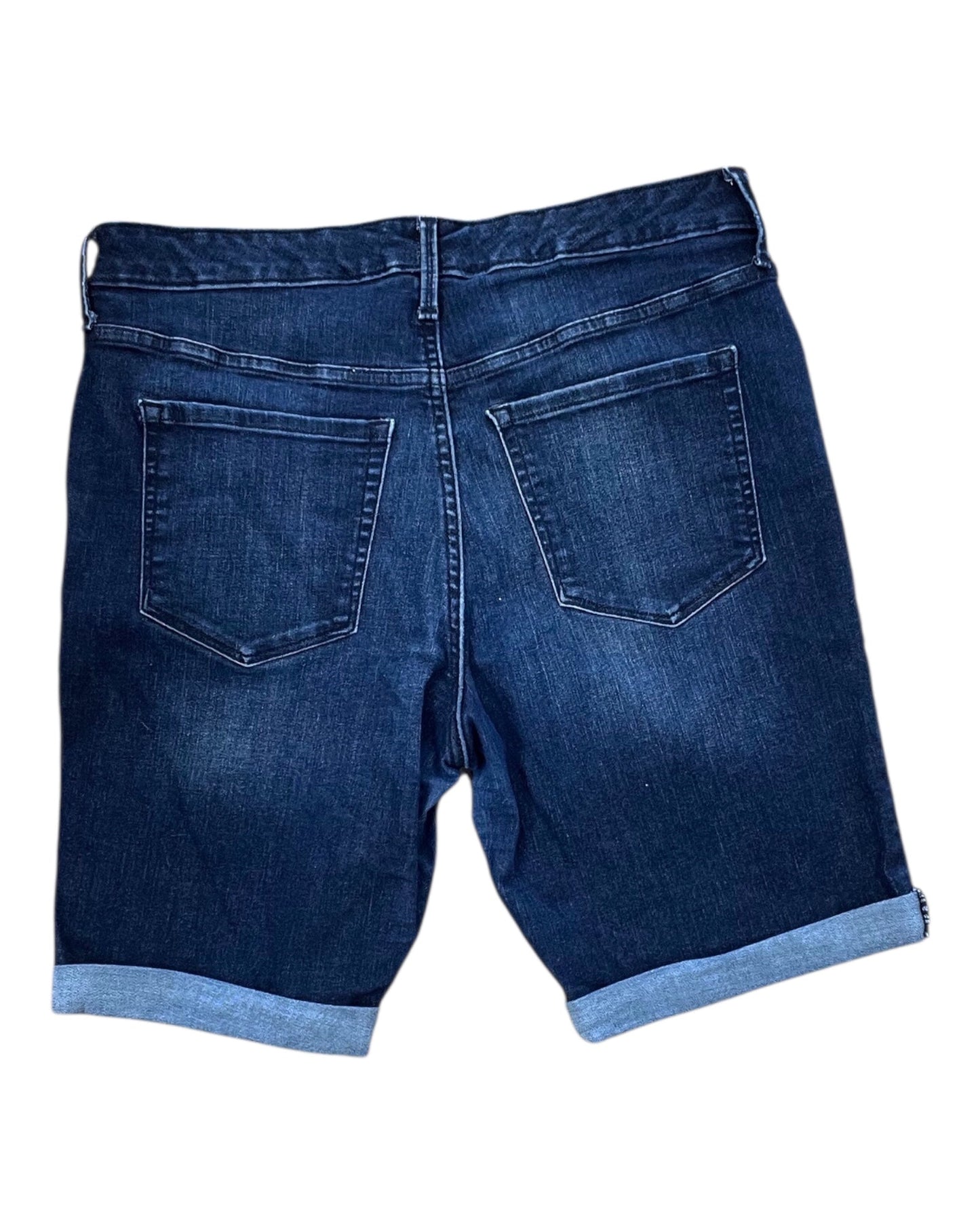 Shorts By Ava & Viv In Blue Denim, Size:14