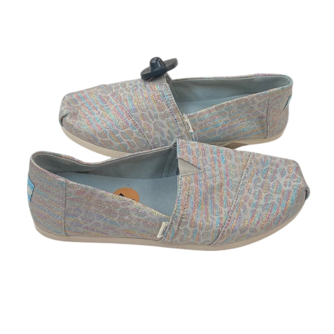 Shoes Flats By Toms In Multi, Size:7